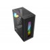 GABINETE RAPTOR VORTEX TG MID-TOWER RGB FAN X1 + LED FRONTAL