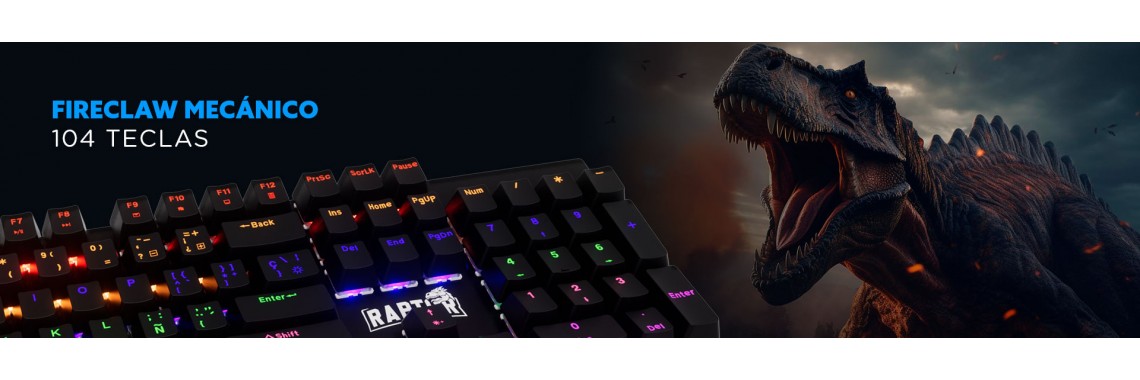 TECLADO RAPTOR FIRECLAW