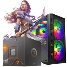 PC RYZEN 7 8700G, 32 GB DDR5 , DISCO 960 GB , GABINETE kit