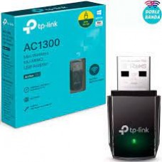 ADAPTADOR USB WIRELESS TPLINK ARCHER T3U AC1300 DUAL BAND