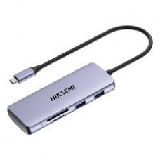 HUB HIKSEMI 8 EN 1 TIPO C RJ45 HDMI SD USB3