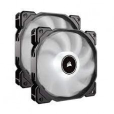 COOLER CORSAIR AF140 LED 140MM WHITE FAN PACK X 2