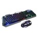 TECLADO Y MOUSE GLOBAL GAMER KL151 METALICO