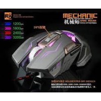MOUSE GAMER R8 G2 3600 DPI
