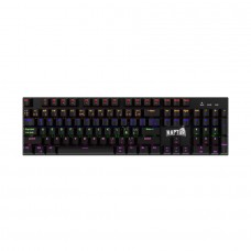 TECLADO RAPTOR FIRECLAW M104 MECANICO RETROILUMINADO SWITH RED